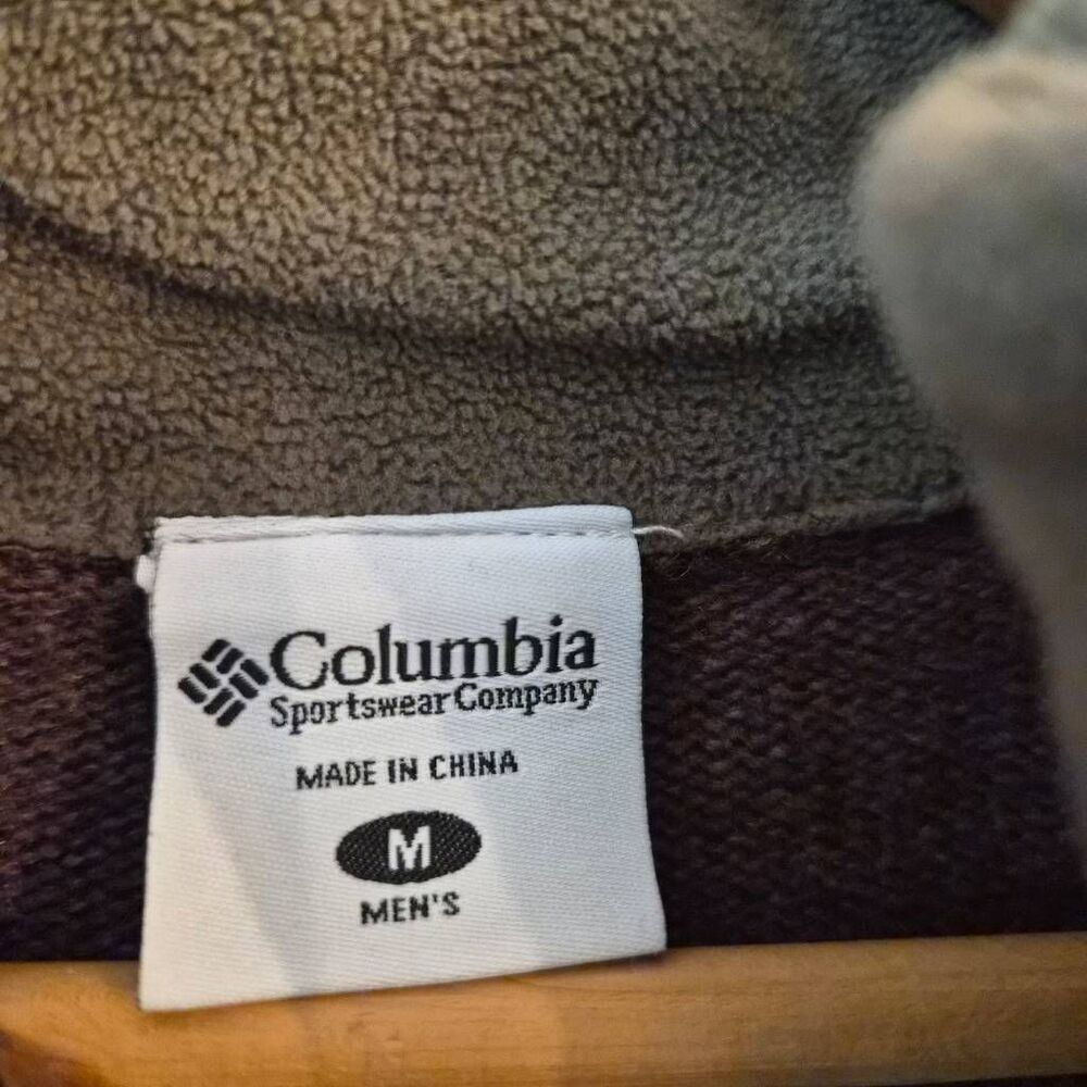 Columbia Men's Quarter-zip Sweater w/ Stripes: Minimalist Hiking Camping - Picture 5 of 6